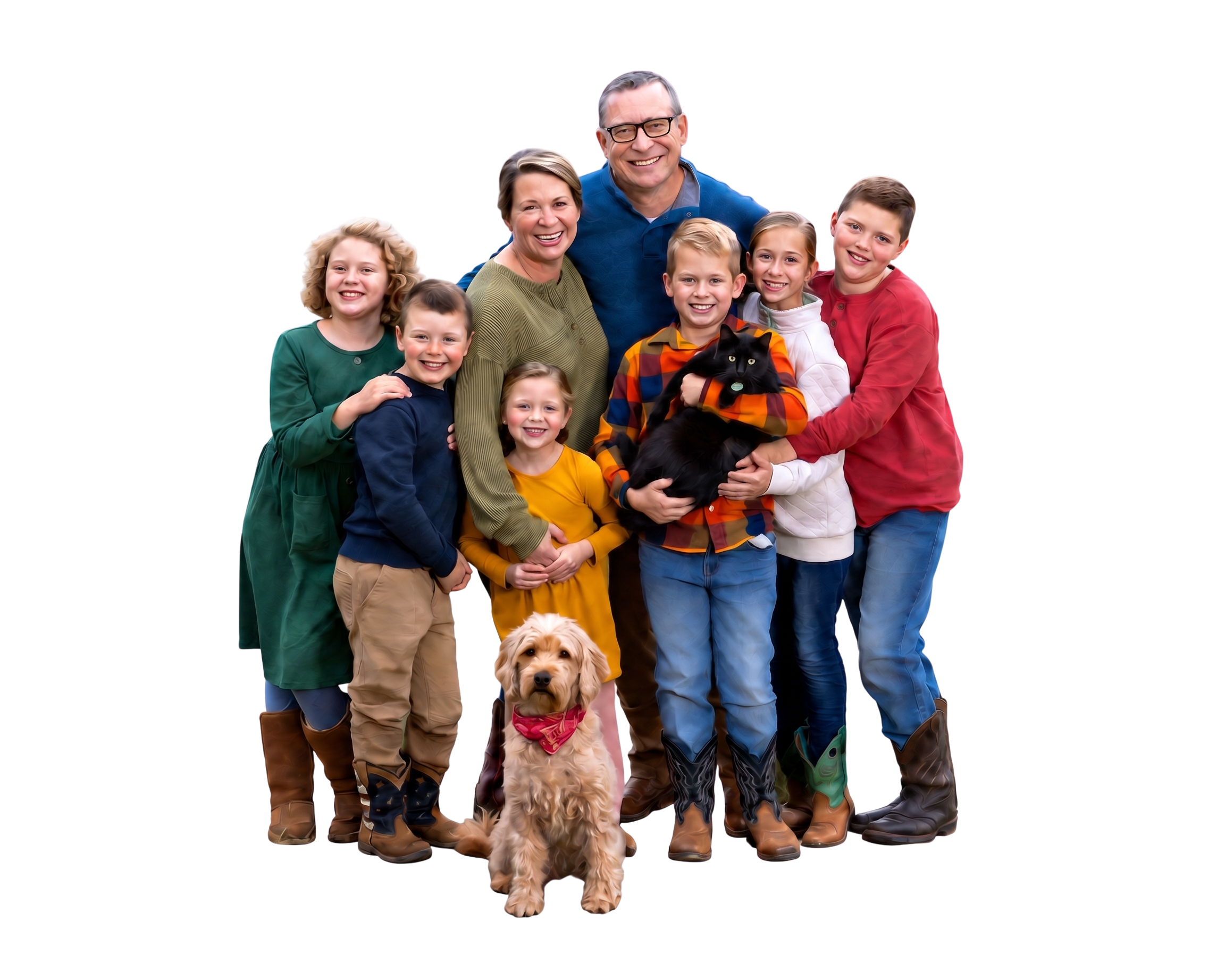 The Horgen family